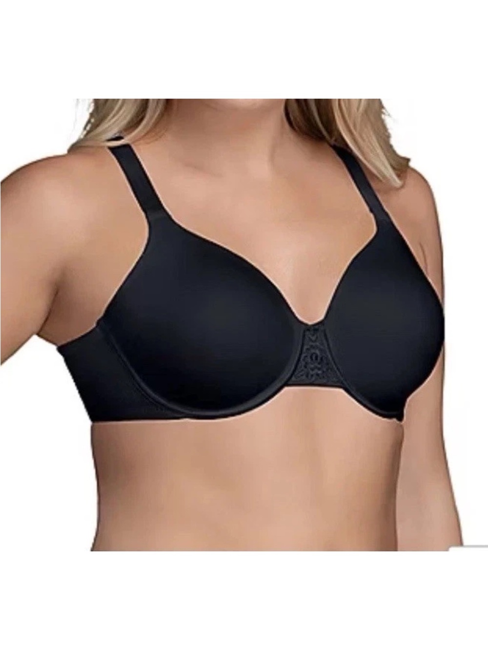 Vanity Fair Beauty Back Bra 34G Black Full Coverage Underwire 76380 NEW